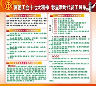 贯彻工会十七大精神  彰显新时图片