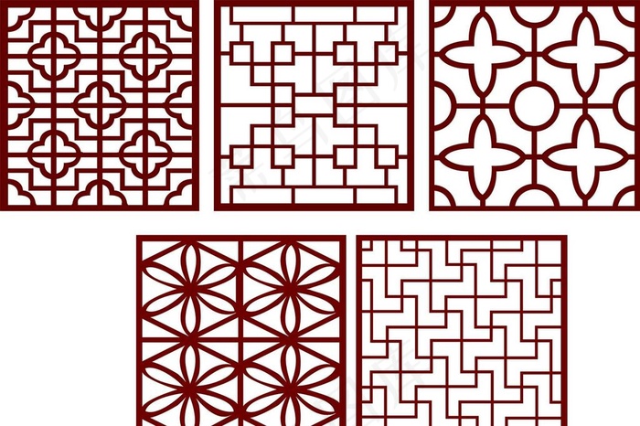 格子花纹图片