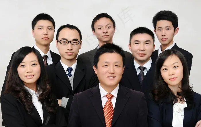 精品集体商务图片