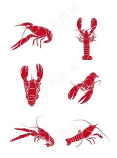 矢量小龙虾图片 矢量小龙虾图片