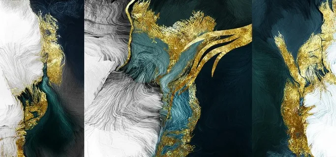 轻奢三联画图片 轻奢三联画图片