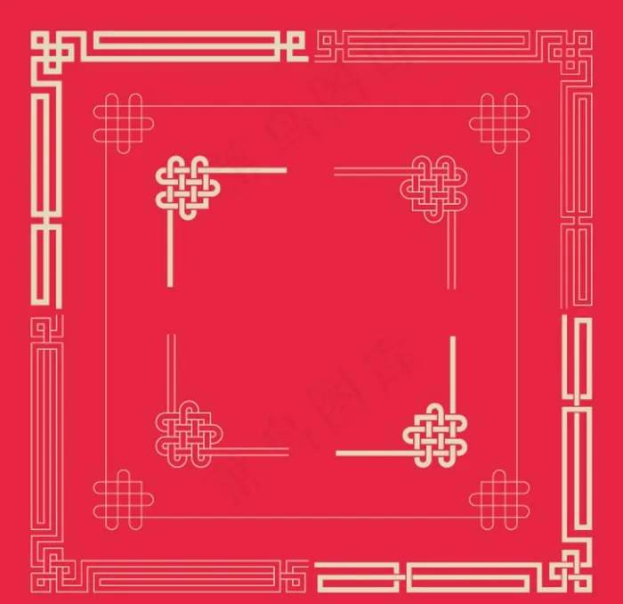 中式边框图片eps,ai矢量模版下载