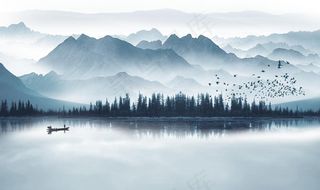 意境山水图片
