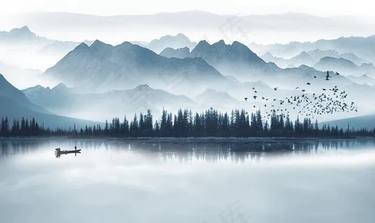 意境山水图片 意境山水图片