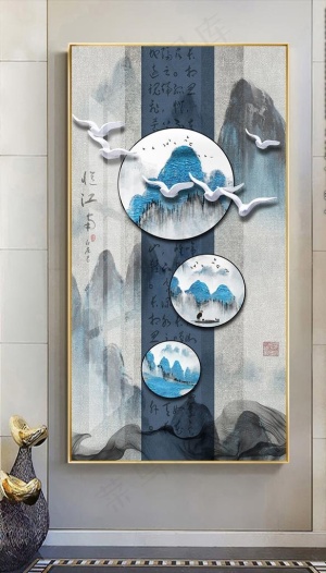 中国风装饰画图片