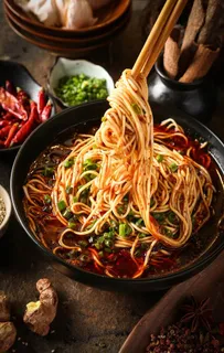 重庆麻辣小面图片 重庆麻辣小面图片