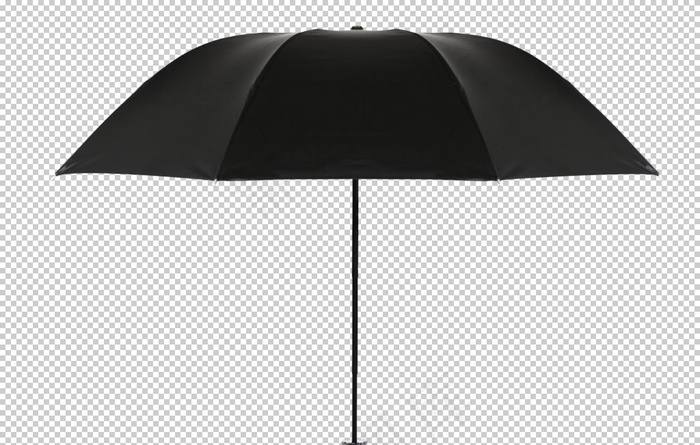 雨伞折叠伞黑色防晒背景海报素材图片