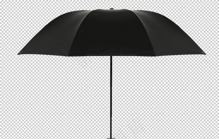 雨伞折叠伞黑色防晒背景海报素材图片