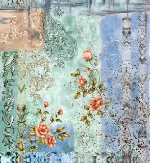 民族风定位花图片