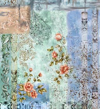 民族风定位花图片