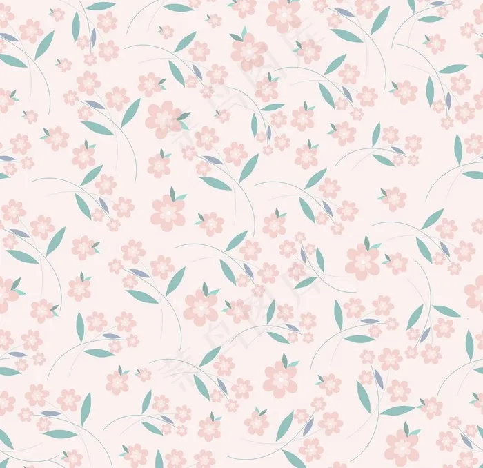 小碎花图片eps,ai矢量模版下载