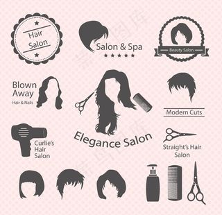 理发店图标图片