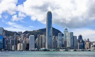 香港维多利亚港风光图片