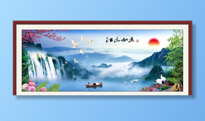 风景画 装饰画图片