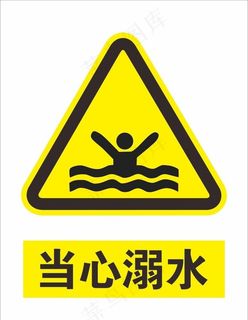 当心溺水图片