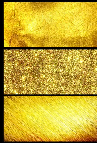 3种金色底图图片