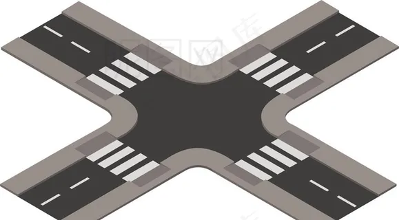 十字路口图片
