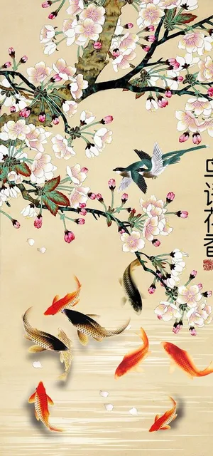 鸟语花香图片 鸟语花香图片