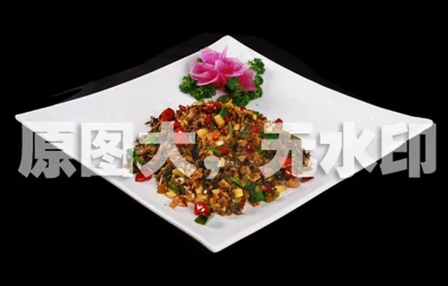 雪菜小笋炒肉泥图片 雪菜小笋炒肉泥图片