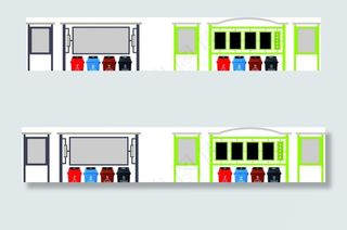 垃圾分类亭图片