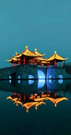 五亭桥图片 五亭桥图片