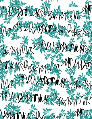 叶子英文图案图片