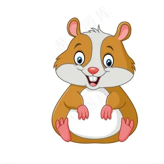 可爱矢量卡通老鼠图片