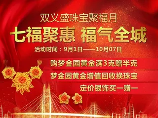 珠宝活动海报图片