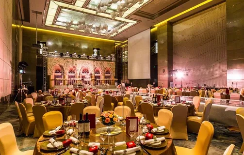 婚礼现场中式西式图片