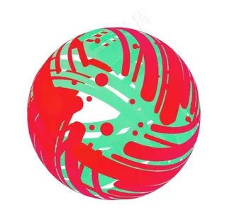 彩色线条卡通装饰元素图片