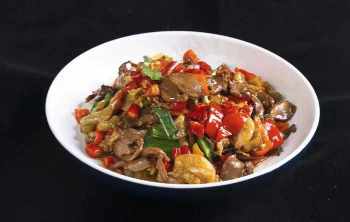 酸辣鸡杂图片