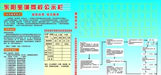 驾校公示栏图片