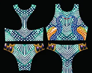 孔雀定版民族花图片