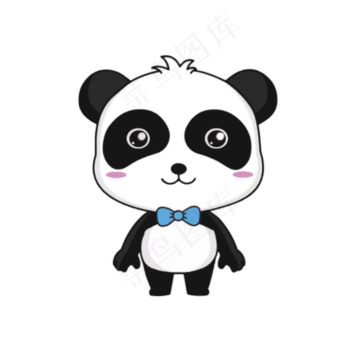 卡通熊猫图片