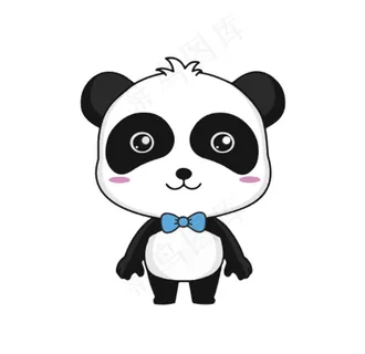 卡通熊猫图片
