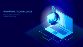 科技感信息技术图案图片