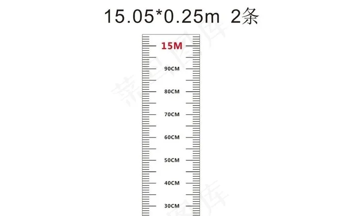磨砂标尺图片cdr矢量模版下载