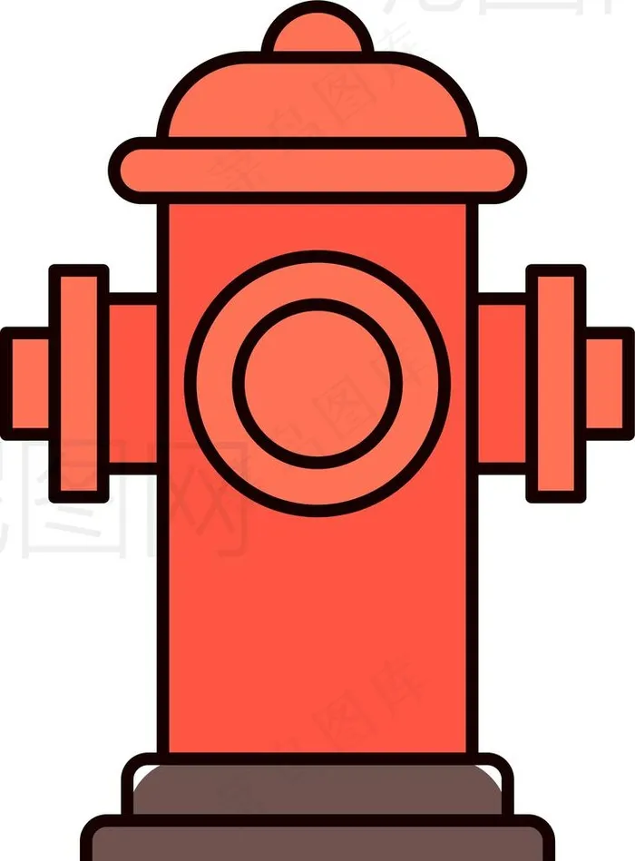 消防栓图片eps,ai矢量模版下载