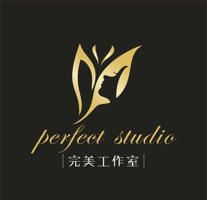 美容工作室LOGO图片cdr矢量模版下载