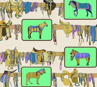 大牌 数码印花 女装 花型 手图片