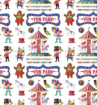 游乐园背景图片