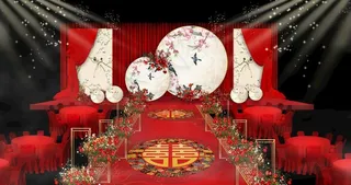 中式婚礼（效果图）图片