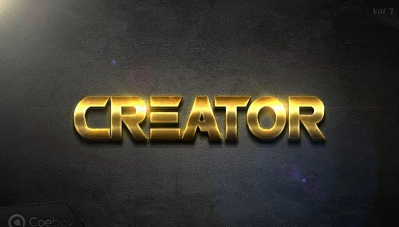 特级质感金属特效字图片