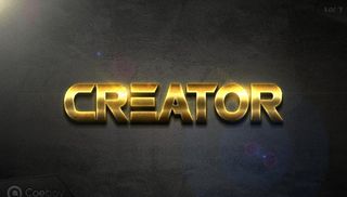 特级质感金属特效字图片