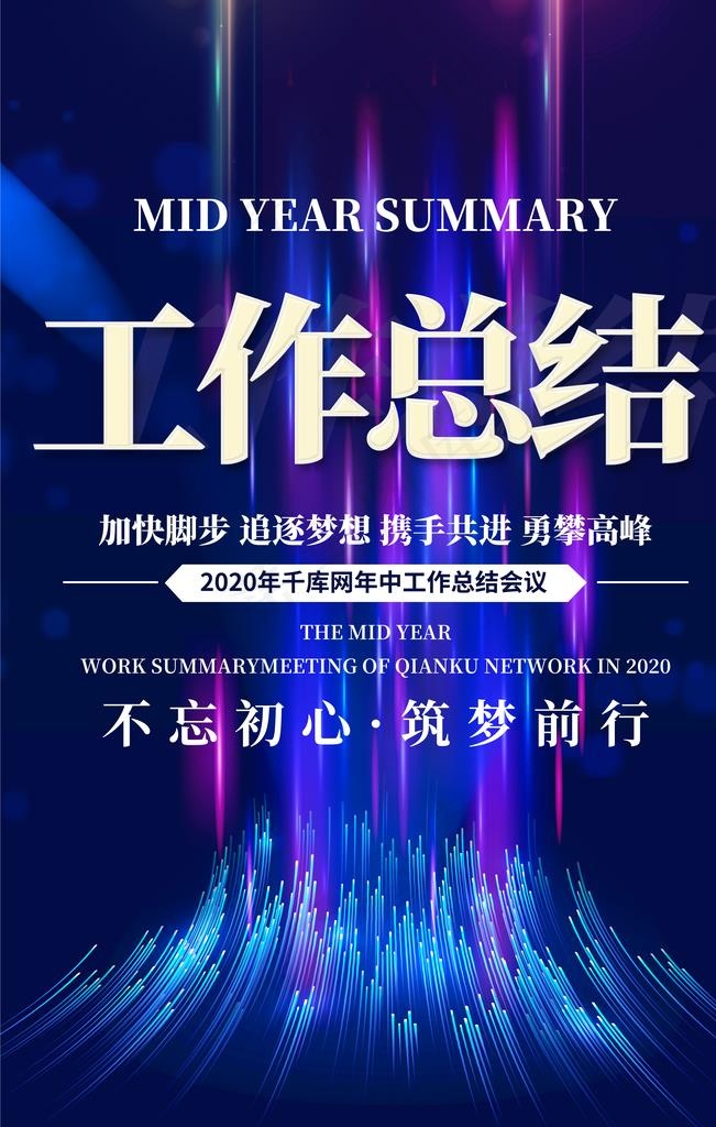 工作总结图片(3543X5315(DPI:72))psd模版下载
