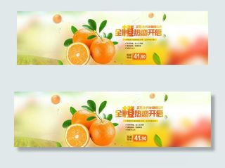 冰糖橙脐橙海报图片