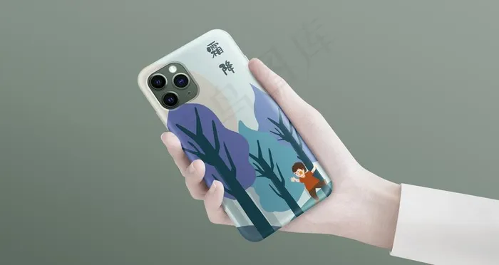 苹果11pro手机壳图片(4000X2251(DPI:300))psd模版下载