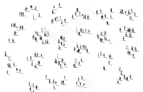 鸟瞰人物素材图片 鸟瞰人物素材图片