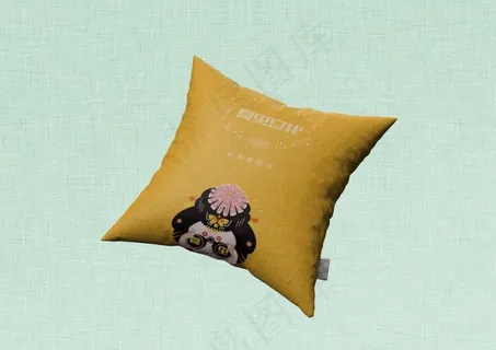 抱枕展示样机图片