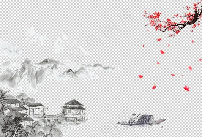 红色背景图片